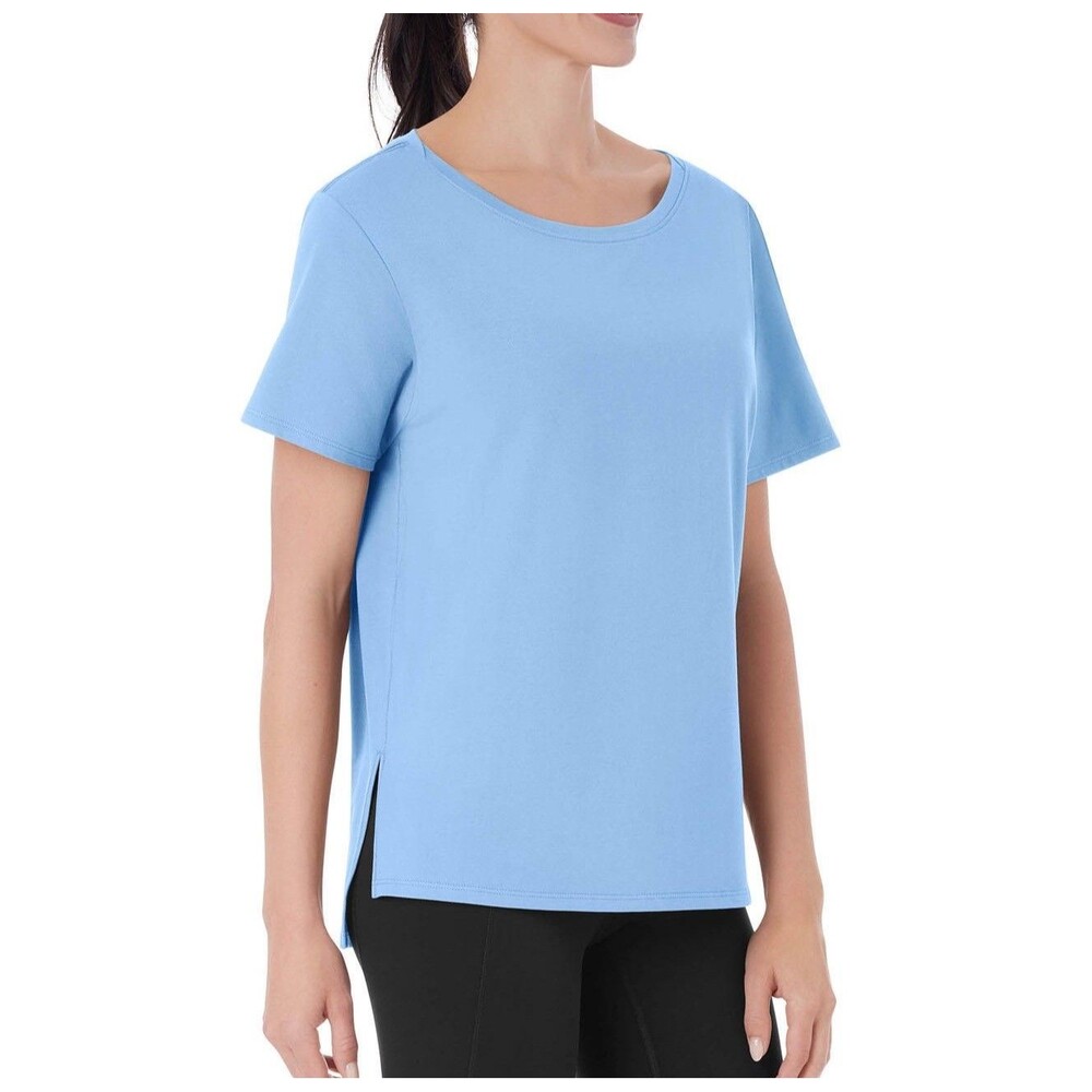 Member's Mark Women's Active T-Shirt Size Large Blue NWT
